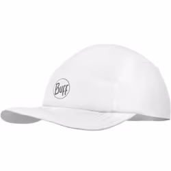 Buff Adults Unisex R-Solid Reflective Outdoor Running Baseball Cap - White - SM