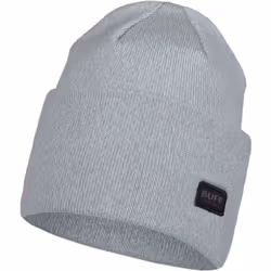 Buff Unisex Knitted Warm Winter Beanie Hat - One Size, Ash Grey