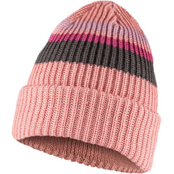Buff Kids Knitted Warm Winter Beanie Hat - One Size, Blossom Pink