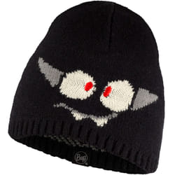 Buff Kids Knitted Warm Winter Beanie Hat - One Size, Black