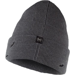 Buff Kids Knitted Warm Winter Beanie Hat - One Size, Grey Melange