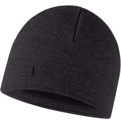 Buff Adults Merino Fleece Thermal Soft Fleece Beanie Hat - One Size, Black