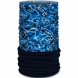 Buff Unisex Kids Tivat Polar Fleece Tubular Bandana Scarf - Blue