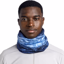 Buff Unisex Sybe Polar Reversible Tubular Bandana Scarf - Blue