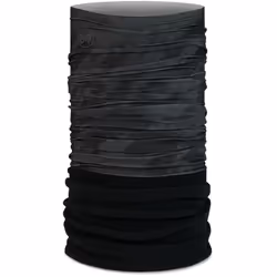 Buff Polar Rabey Grey Multifunctional Headwear, black-grey for Men
