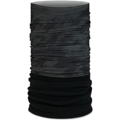 Buff Polar Rabey Grey Multifunctional Headwear, black-grey for Men