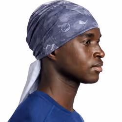 Buff Unisex Durban Original UPF50 EcoStretch Tubular Bandana Scarf - Ash