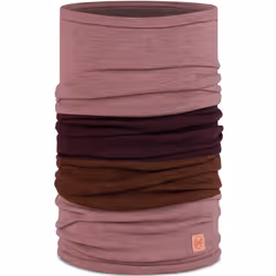 Buff Unisex Merino Wool Colourblock Move Tubular Bandana Scarf - One Size, Sienna