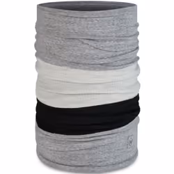 Buff Unisex Merino Wool Colourblock Move Tubular Bandana Scarf - One Size, Greyish