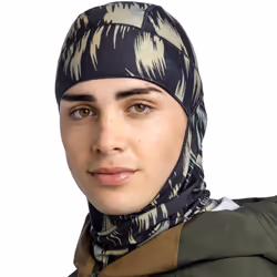Buff Unisex Redloy Thermonet Hinged Balaclava Scarf - Citronella