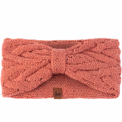 Buff Unisex Winter Warm Knitted Headband - One Size, Crimson