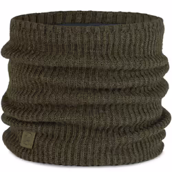 Buff Unisex Knitted Fleece Lined Neckwarmer - One Size, Silversage