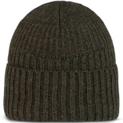 Buff Unisex Renso Chunky Knit Cuffed Fleece Lined Beanie Hat - One Size, Silversage