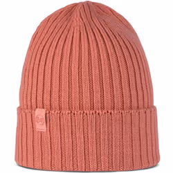 Buff Unisex Knitted Merino Wool Warm Winter Beanie Hat - One Size, Crimson