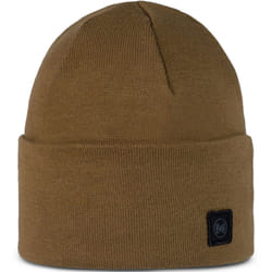 Buff Unisex Knitted Warm Winter Beanie Hat - One Size, Brindle Brown