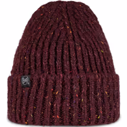 Buff Unisex Knitted Fleece Lined Warm Winter Beanie Hat - One Size, Dahlia