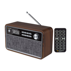 Sunstech RPBT500 Portable Digital Black, Wood