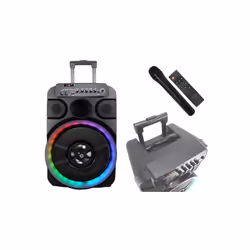 Sunstech MUSCLES12BK portable/party speaker Mono portable speaker Black 40 W