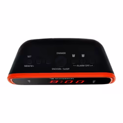 Sunstech FRD60 Clock Black, Red