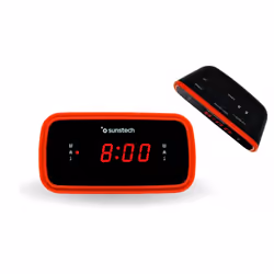 Sunstech FRD60 Clock Black, Red
