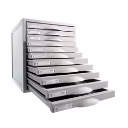 Archivo 2000 8211C GS, 11 drawer(s), Grey, 22 mm, 356 mm, 316 mm, 362 mm