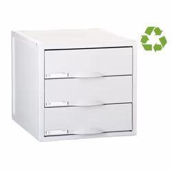 Archivo 2000 8403C GS, Grey, Polystyrene, 4 drawer(s), 356 mm, 316 mm, 303 mm