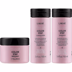 Lakme Teknia Color Stay Travel Pack: Shampoo 100 ml, Conditioner 100 ml, Treatment 50 ml