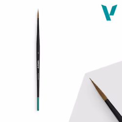 Vallejo B01003, Single brush, Round brush, Natural hair