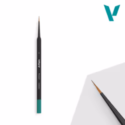 Vallejo B03000, Single brush, Round brush, Synthetic