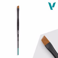 Vallejo B05003, Single brush, Angle brush, Synthetic