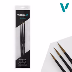 Vallejo B01991 artist paintbrush 3 pc(s)