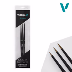 Vallejo B01990 artist paintbrush 3 pc(s)