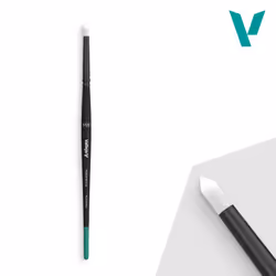 Vallejo B08002, Single brush, Round brush, Synthetic