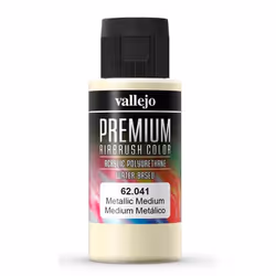 Vallejo 62.041, 60 ml, White, Metallic, Bottle
