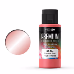 Vallejo 62.044, 60 ml, Red, Metallic, Bottle