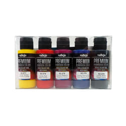 Vallejo 62.104 acrylic paint 60 ml Black, Blue, Magenta, Red, Yellow Bottle