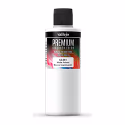Vallejo 63.061, Base paint primer, Metal, Plastic, Ready mixed, Fiberglass, Metal, Plastic, Polycarbonate, White, Acrylate di ...