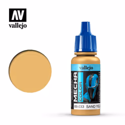 Vallejo 69.033, Sand, Yellow, Acrylic paint, liquid, 17 ml, 1 pc(s)