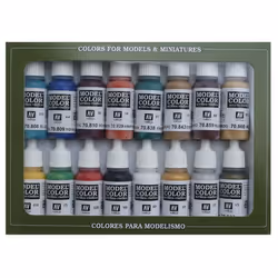 VAL70142 - AV Vallejo Model Color Set - Medieval Colors (x16)