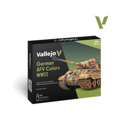 VAL70255 - AV Vallejo Model Color Set - German AFV Colors WWII (16)
