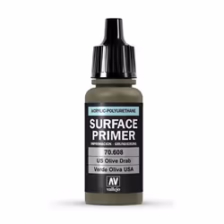Vallejo 70.608, Base paint primer, Metal, Plastic, Polyvinyl chloride (PVC), Ready mixed, Brass, Metal, Plastic, Wood, Green, ...