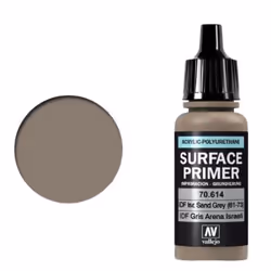 Vallejo Model Air IDF Israeli Sand Grey, 17 ml, Grey, Bottle