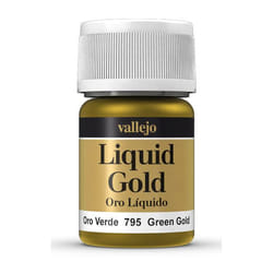 Vallejo 70.795 acrylic paint 35 ml Gold, Green Bottle