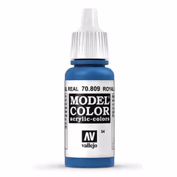 Vallejo Royal Blue, 17 ml, Blue, Matte, Bottle