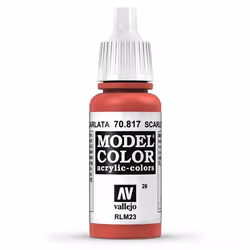 Vallejo 70.817, 17 ml, Red, Matte, Bottle