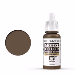 Vallejo 70.826, Brown, Acrylic paint, liquid, 17 ml, 1 pc(s)