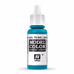 Vallejo 70.840, 17 ml, Turquoise, Matte, Bottle