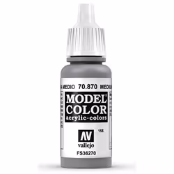 Vallejo 70.870, 17 ml, Grey, Matte, Bottle