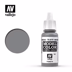 Vallejo 70.870 acrylic paint 17 ml Grey Bottle