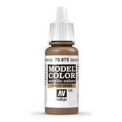 Vallejo 70.875 acrylic paint 17 ml Brown Bottle